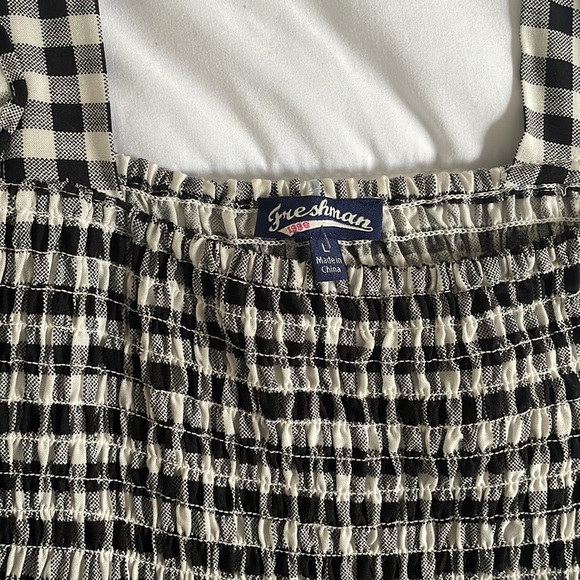 NWOT Plaid Ruffle Tank - Picture 3 of 6